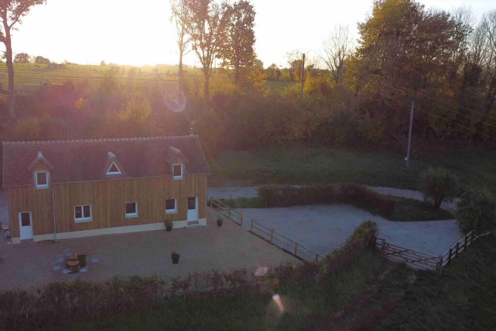 La Maison Du Perche Avec Jacuzzi Saint-Martin-des-Pezerits Exteriör bild